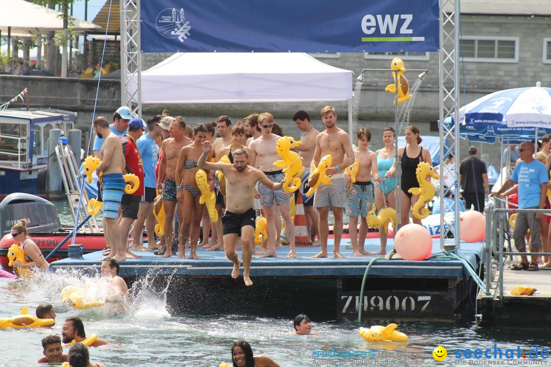 54. Zuercher Limmatschwimmen: Zuerich - Schweiz, 18.08.2018