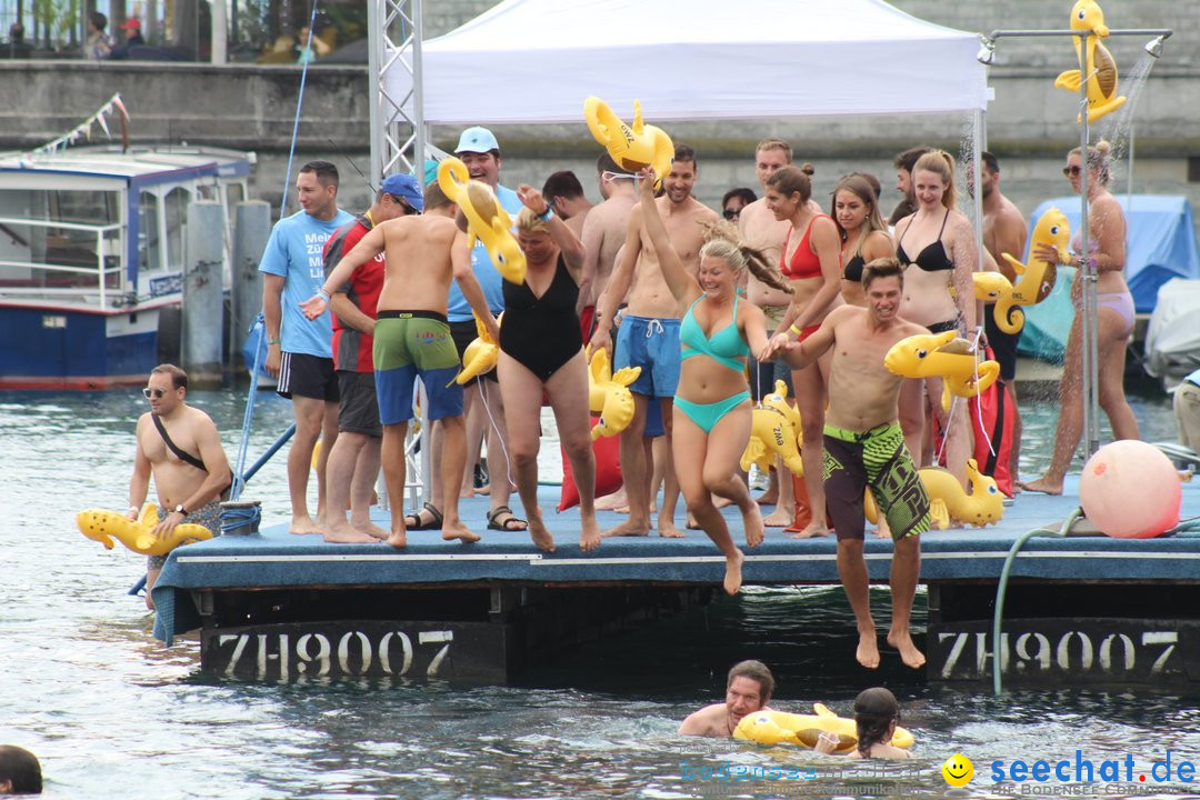 54. Zuercher Limmatschwimmen: Zuerich - Schweiz, 18.08.2018