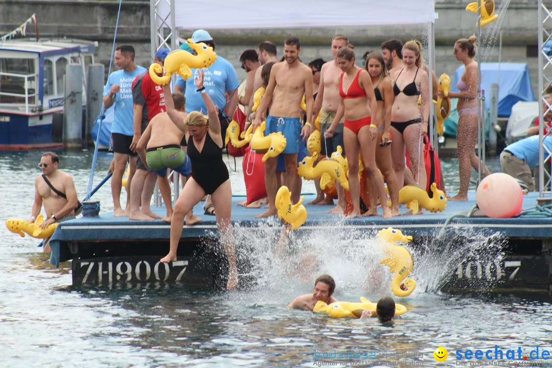 54. Zuercher Limmatschwimmen: Zuerich - Schweiz, 18.08.2018