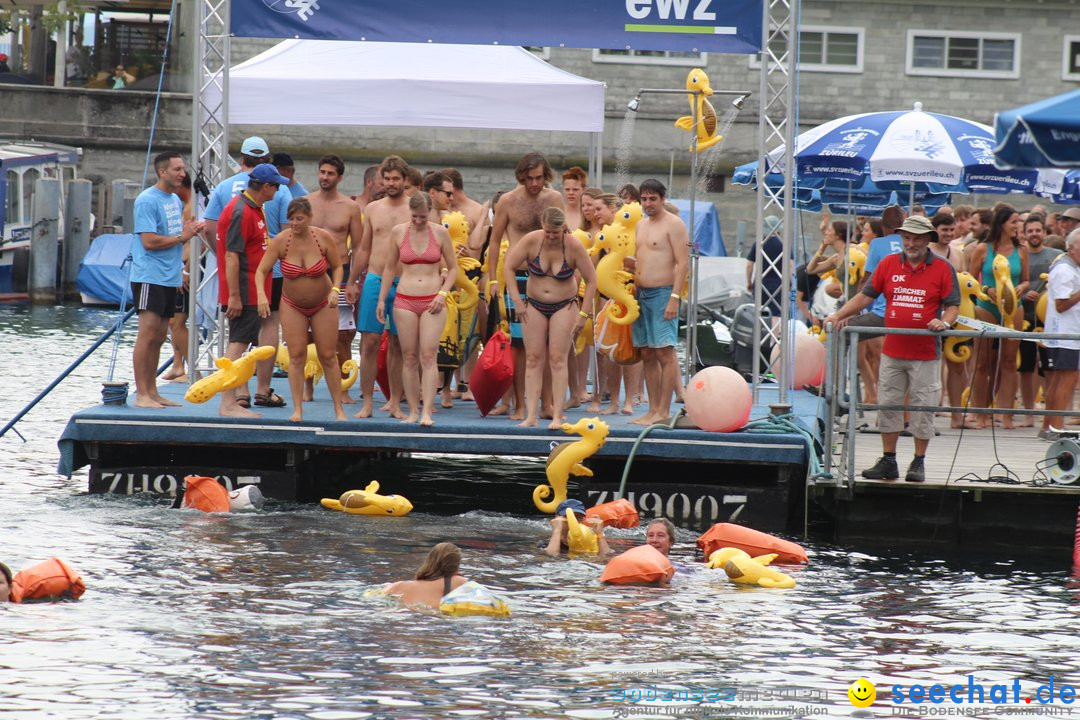 54. Zuercher Limmatschwimmen: Zuerich - Schweiz, 18.08.2018