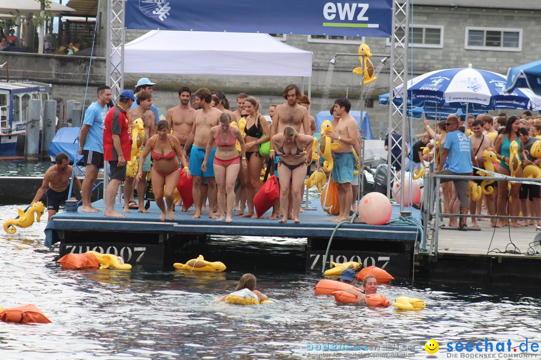 54. Zuercher Limmatschwimmen: Zuerich - Schweiz, 18.08.2018