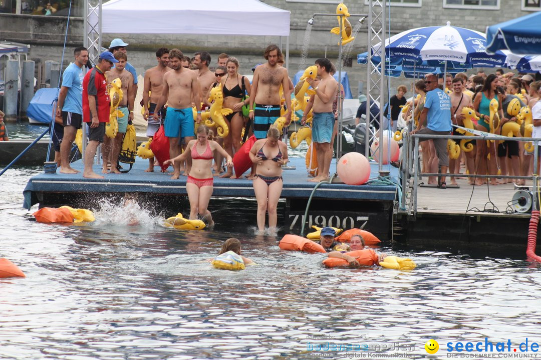 54. Zuercher Limmatschwimmen: Zuerich - Schweiz, 18.08.2018