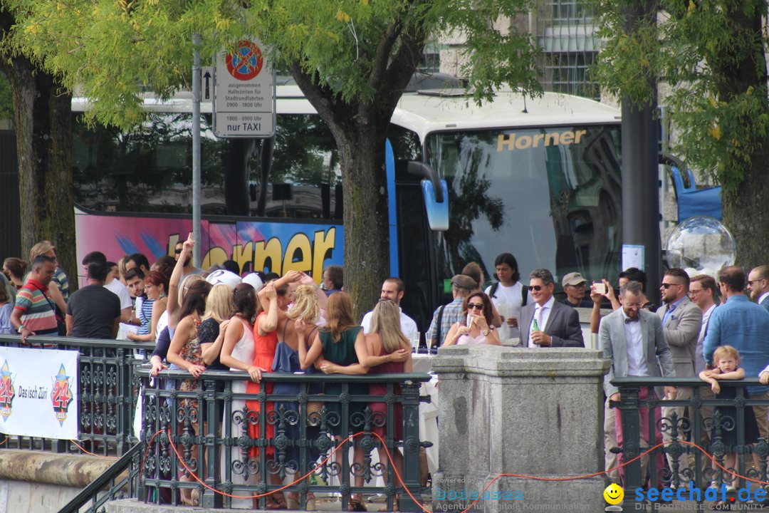 54. Zuercher Limmatschwimmen: Zuerich - Schweiz, 18.08.2018