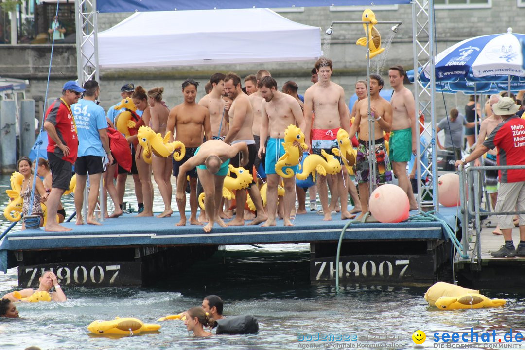 54. Zuercher Limmatschwimmen: Zuerich - Schweiz, 18.08.2018