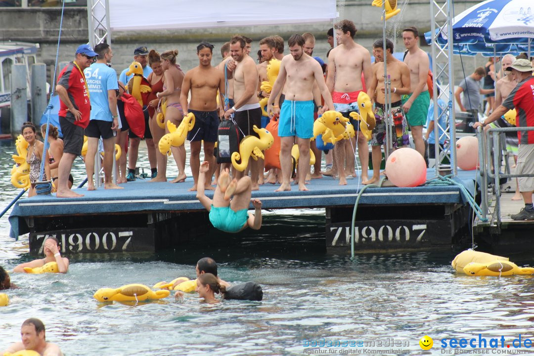 54. Zuercher Limmatschwimmen: Zuerich - Schweiz, 18.08.2018