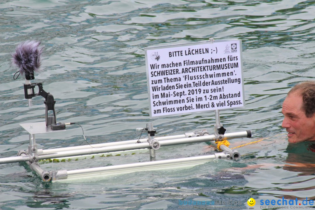 54. Zuercher Limmatschwimmen: Zuerich - Schweiz, 18.08.2018