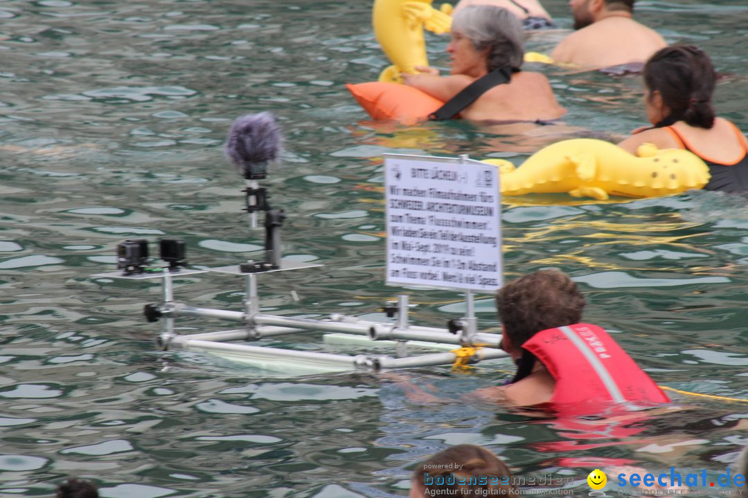 54. Zuercher Limmatschwimmen: Zuerich - Schweiz, 18.08.2018