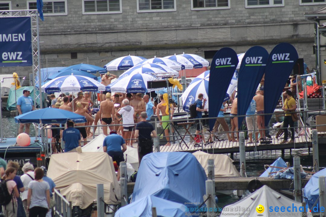 54. Zuercher Limmatschwimmen: Zuerich - Schweiz, 18.08.2018