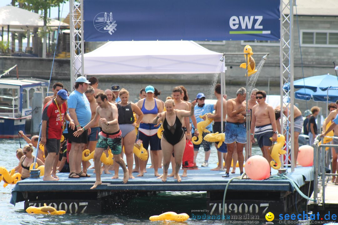 54. Zuercher Limmatschwimmen: Zuerich - Schweiz, 18.08.2018