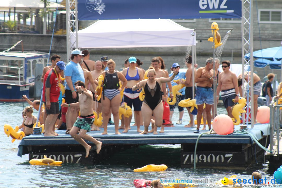 54. Zuercher Limmatschwimmen: Zuerich - Schweiz, 18.08.2018