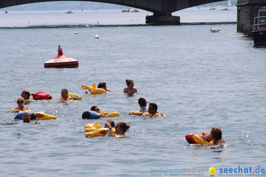 54. Zuercher Limmatschwimmen: Zuerich - Schweiz, 18.08.2018