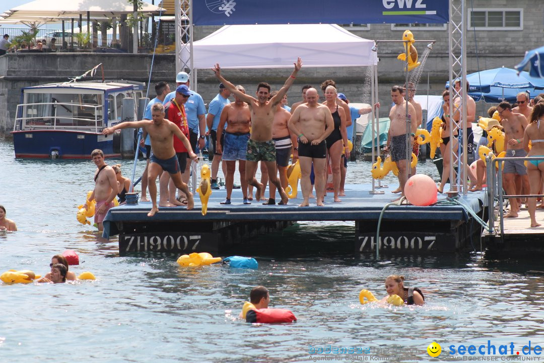 54. Zuercher Limmatschwimmen: Zuerich - Schweiz, 18.08.2018