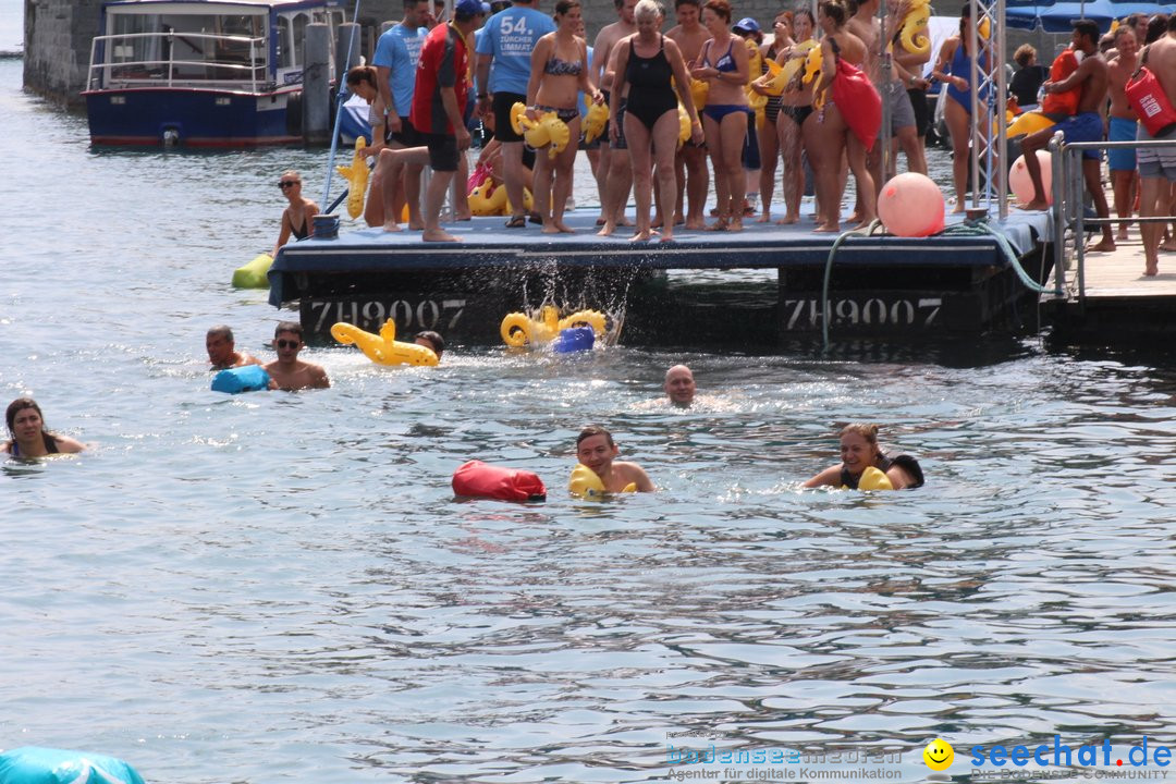 54. Zuercher Limmatschwimmen: Zuerich - Schweiz, 18.08.2018