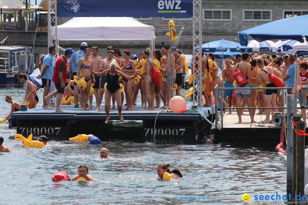 54. Zuercher Limmatschwimmen: Zuerich - Schweiz, 18.08.2018