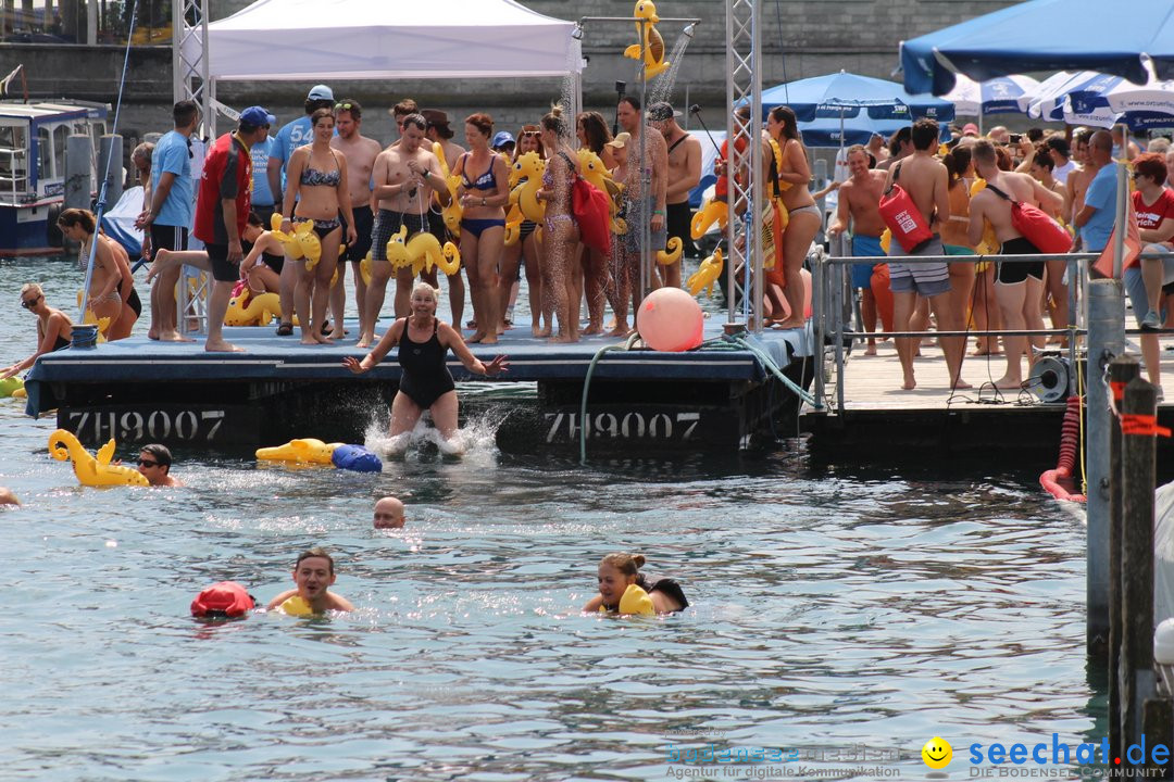 54. Zuercher Limmatschwimmen: Zuerich - Schweiz, 18.08.2018