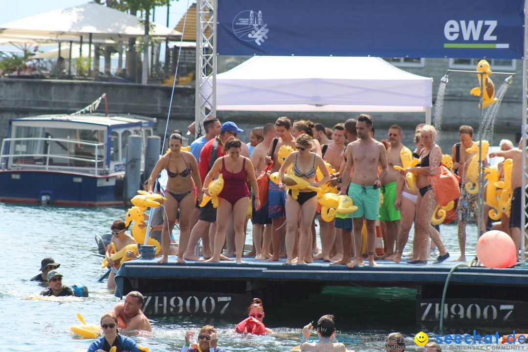 54. Zuercher Limmatschwimmen: Zuerich - Schweiz, 18.08.2018