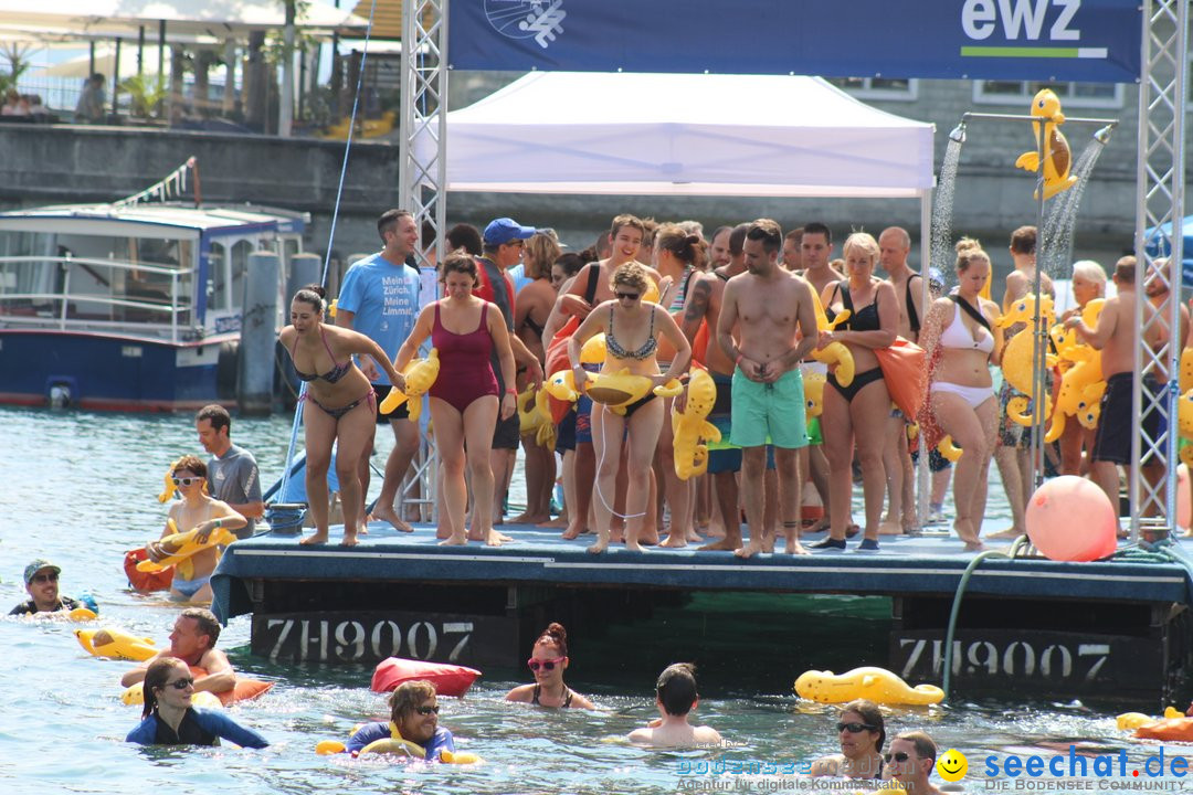 54. Zuercher Limmatschwimmen: Zuerich - Schweiz, 18.08.2018