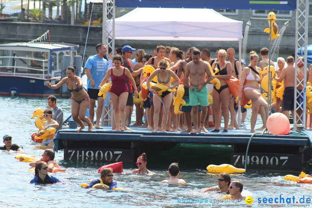 54. Zuercher Limmatschwimmen: Zuerich - Schweiz, 18.08.2018