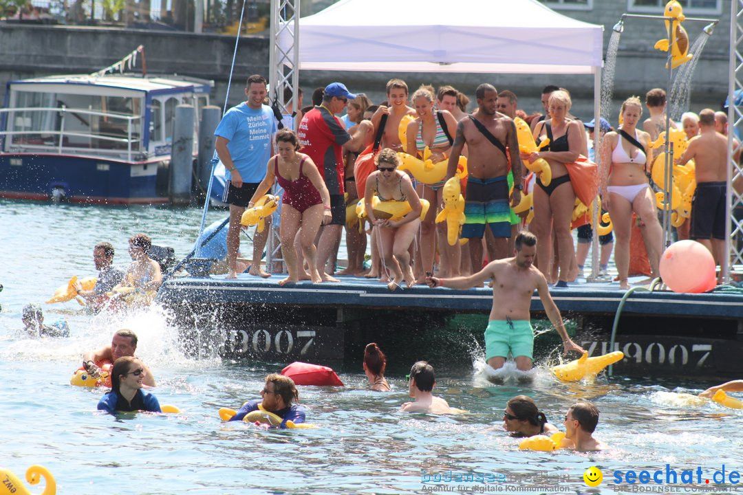 54. Zuercher Limmatschwimmen: Zuerich - Schweiz, 18.08.2018