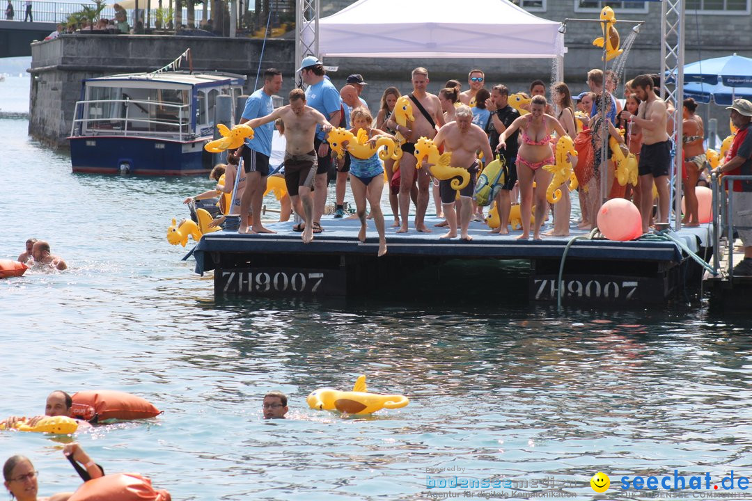 54. Zuercher Limmatschwimmen: Zuerich - Schweiz, 18.08.2018