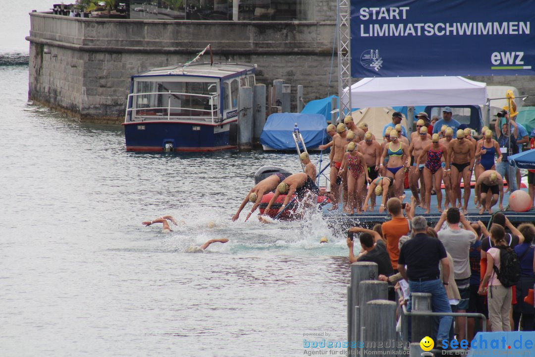 54. Zuercher Limmatschwimmen: Zuerich - Schweiz, 18.08.2018