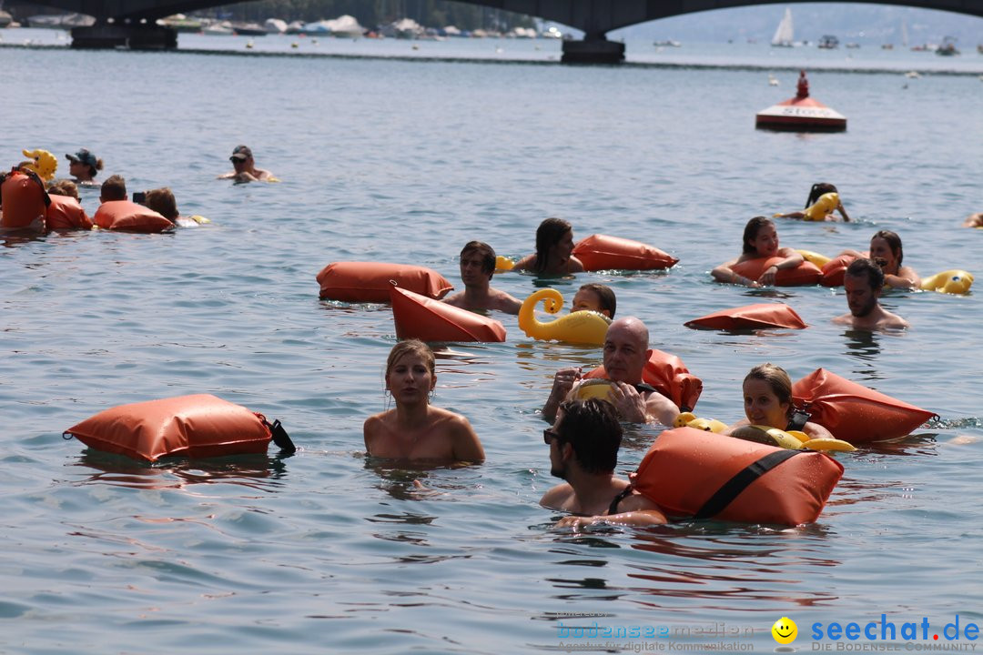 54. Zuercher Limmatschwimmen: Zuerich - Schweiz, 18.08.2018