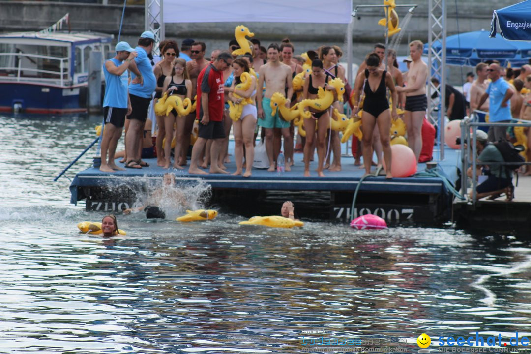 54. Zuercher Limmatschwimmen: Zuerich - Schweiz, 18.08.2018