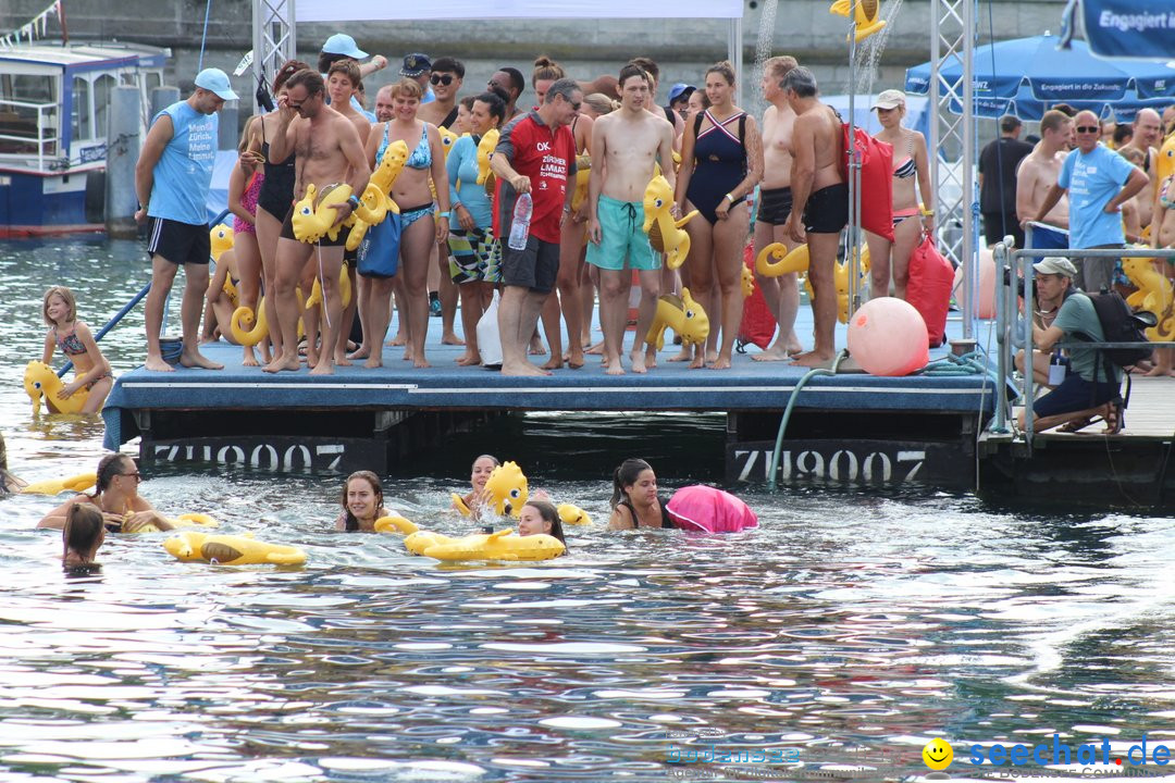 54. Zuercher Limmatschwimmen: Zuerich - Schweiz, 18.08.2018