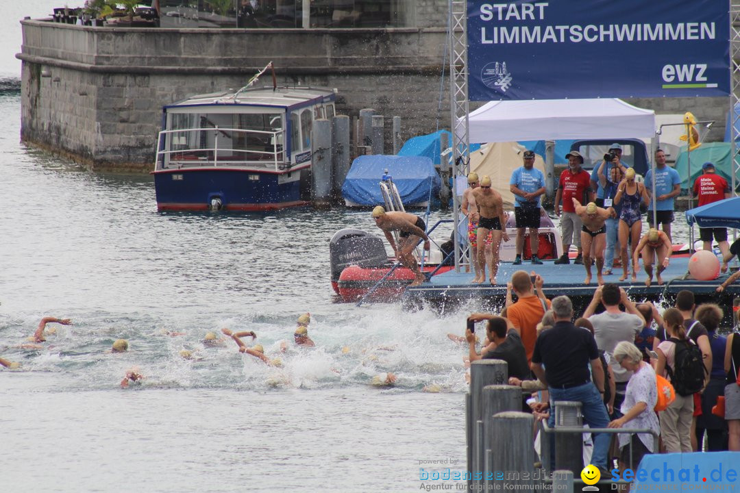 54. Zuercher Limmatschwimmen: Zuerich - Schweiz, 18.08.2018