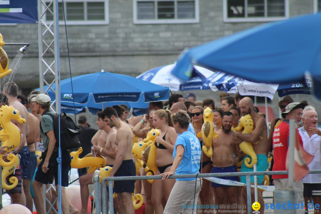 54. Zuercher Limmatschwimmen: Zuerich - Schweiz, 18.08.2018