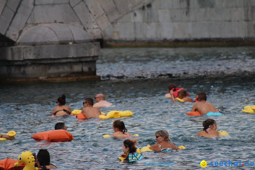 54. Zuercher Limmatschwimmen: Zuerich - Schweiz, 18.08.2018