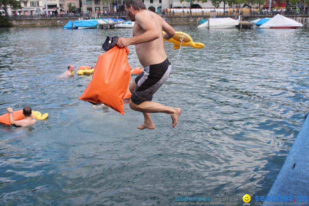 54. Zuercher Limmatschwimmen: Zuerich - Schweiz, 18.08.2018