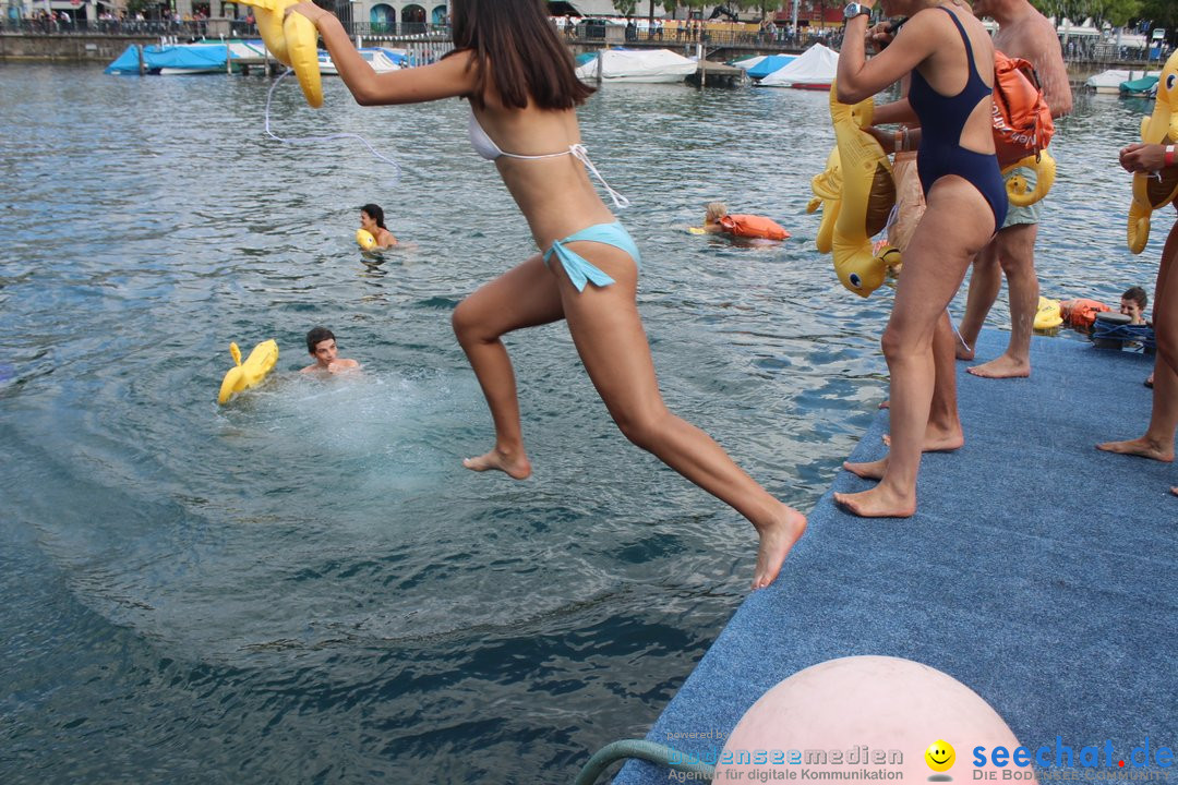 54. Zuercher Limmatschwimmen: Zuerich - Schweiz, 18.08.2018