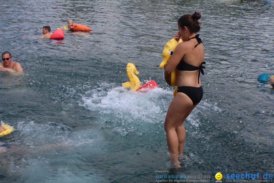 54. Zuercher Limmatschwimmen: Zuerich - Schweiz, 18.08.2018