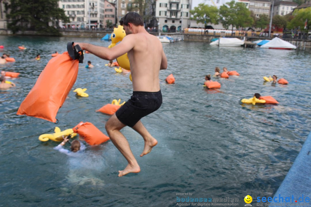 54. Zuercher Limmatschwimmen: Zuerich - Schweiz, 18.08.2018