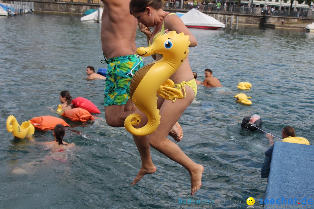 54. Zuercher Limmatschwimmen: Zuerich - Schweiz, 18.08.2018