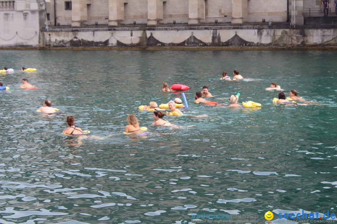 54. Zuercher Limmatschwimmen: Zuerich - Schweiz, 18.08.2018