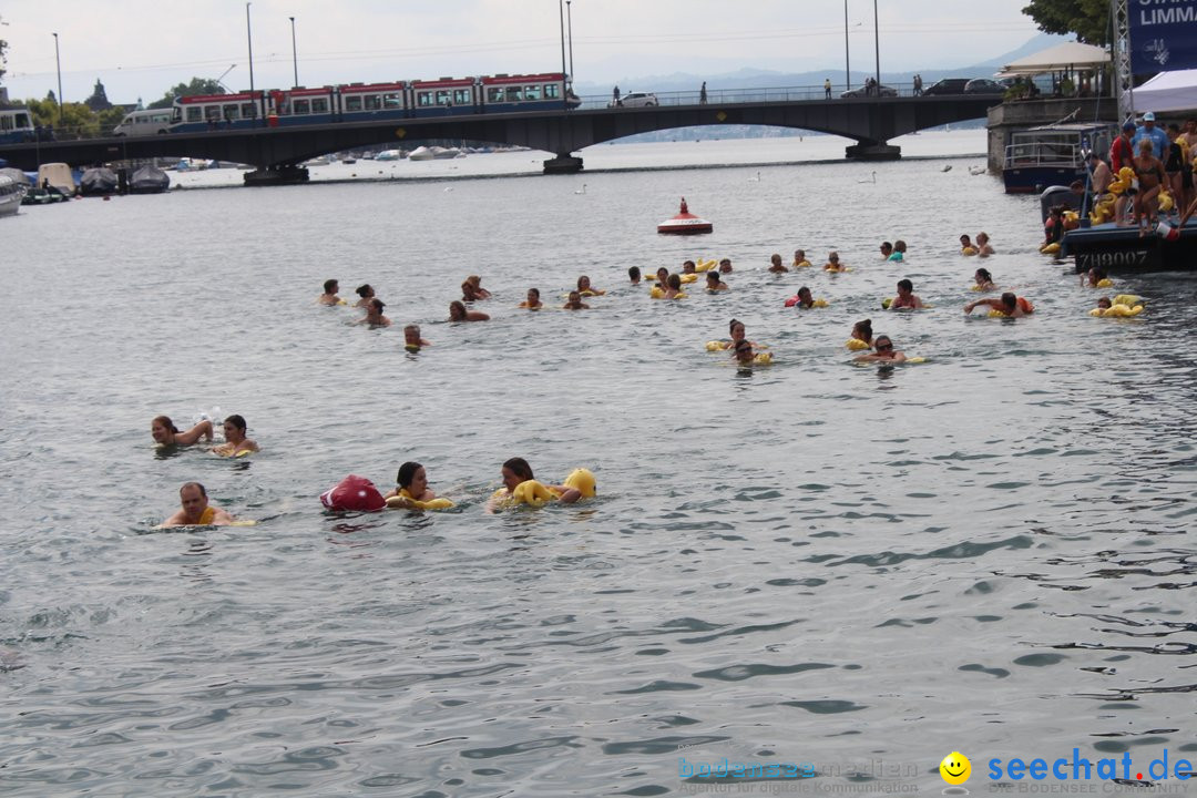 54. Zuercher Limmatschwimmen: Zuerich - Schweiz, 18.08.2018