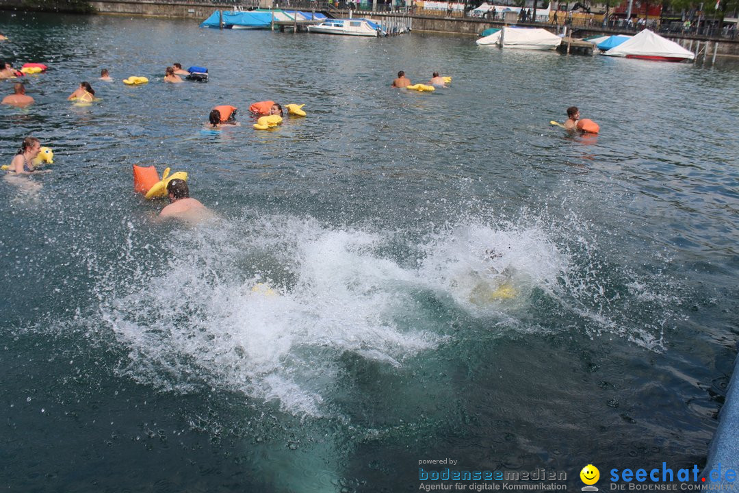 54. Zuercher Limmatschwimmen: Zuerich - Schweiz, 18.08.2018