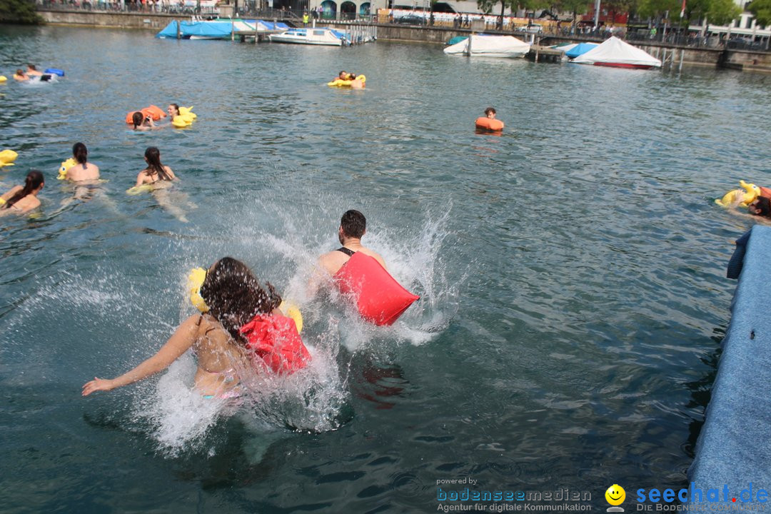 54. Zuercher Limmatschwimmen: Zuerich - Schweiz, 18.08.2018