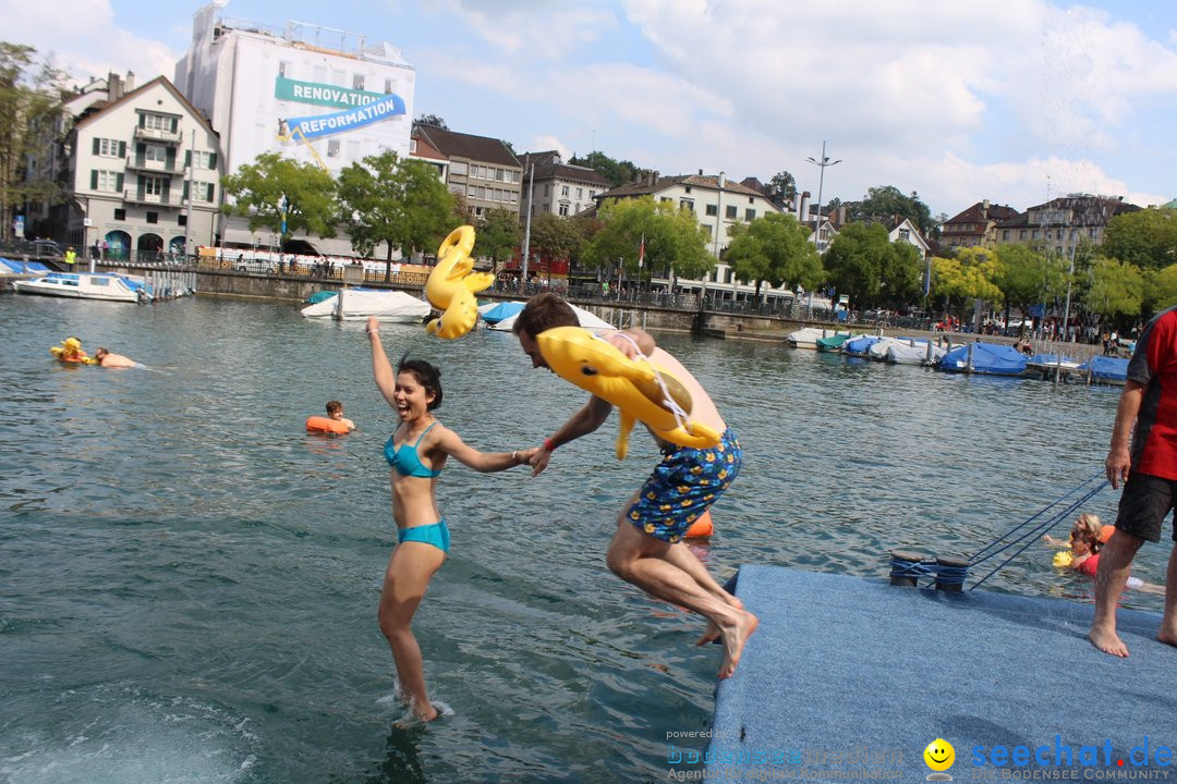 54. Zuercher Limmatschwimmen: Zuerich - Schweiz, 18.08.2018