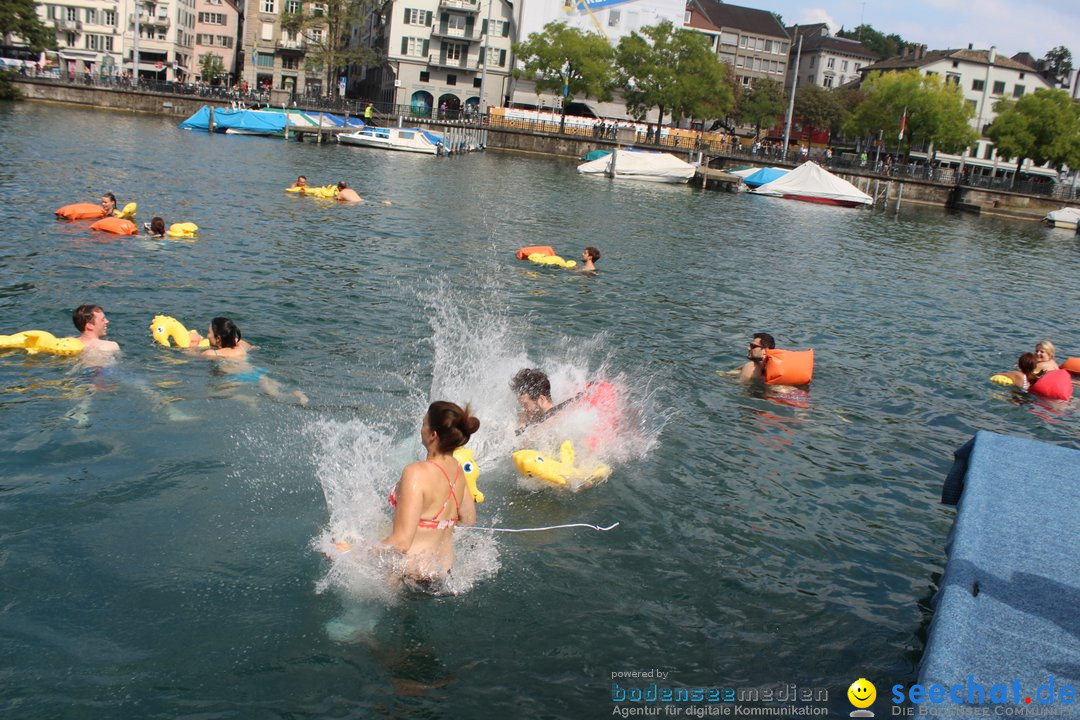 54. Zuercher Limmatschwimmen: Zuerich - Schweiz, 18.08.2018