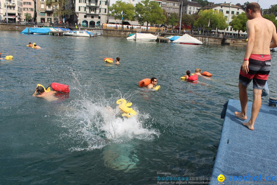 54. Zuercher Limmatschwimmen: Zuerich - Schweiz, 18.08.2018