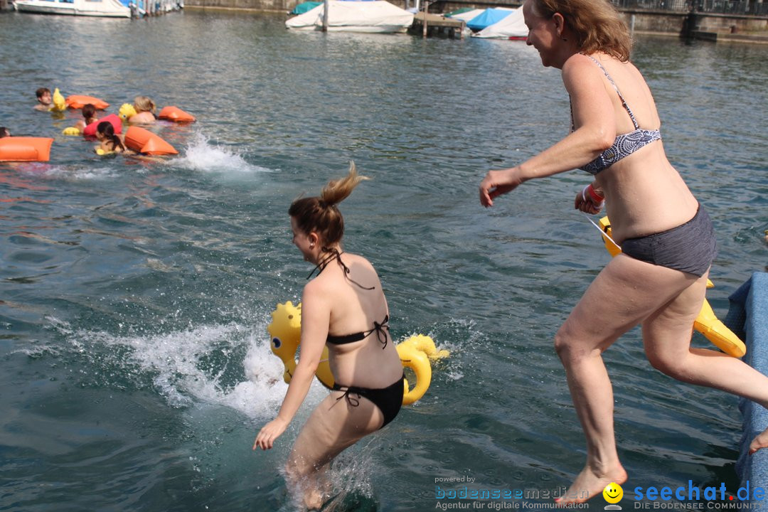 54. Zuercher Limmatschwimmen: Zuerich - Schweiz, 18.08.2018