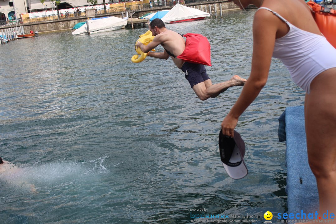 54. Zuercher Limmatschwimmen: Zuerich - Schweiz, 18.08.2018