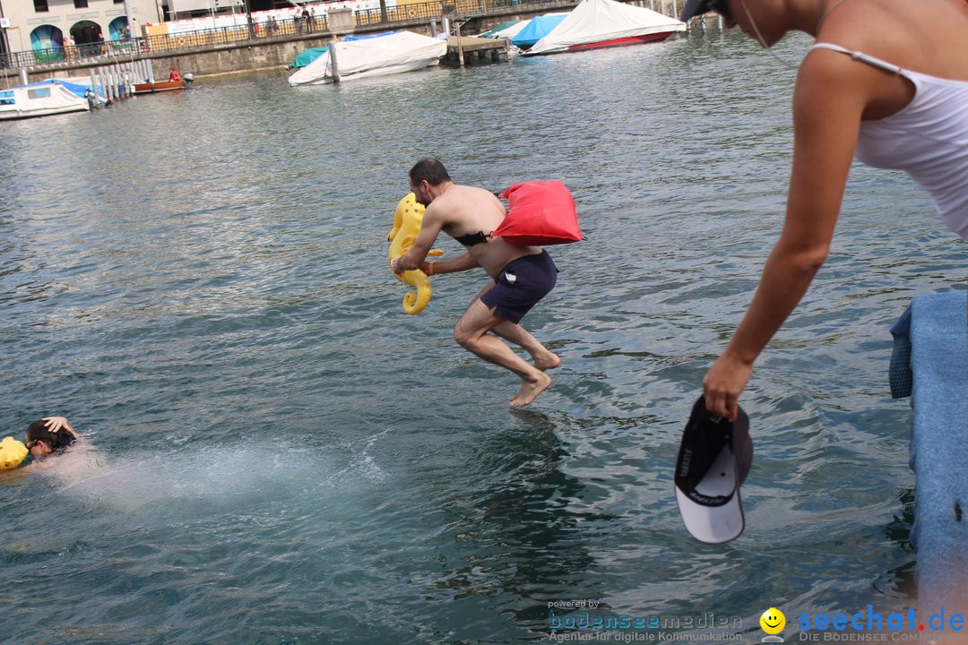 54. Zuercher Limmatschwimmen: Zuerich - Schweiz, 18.08.2018