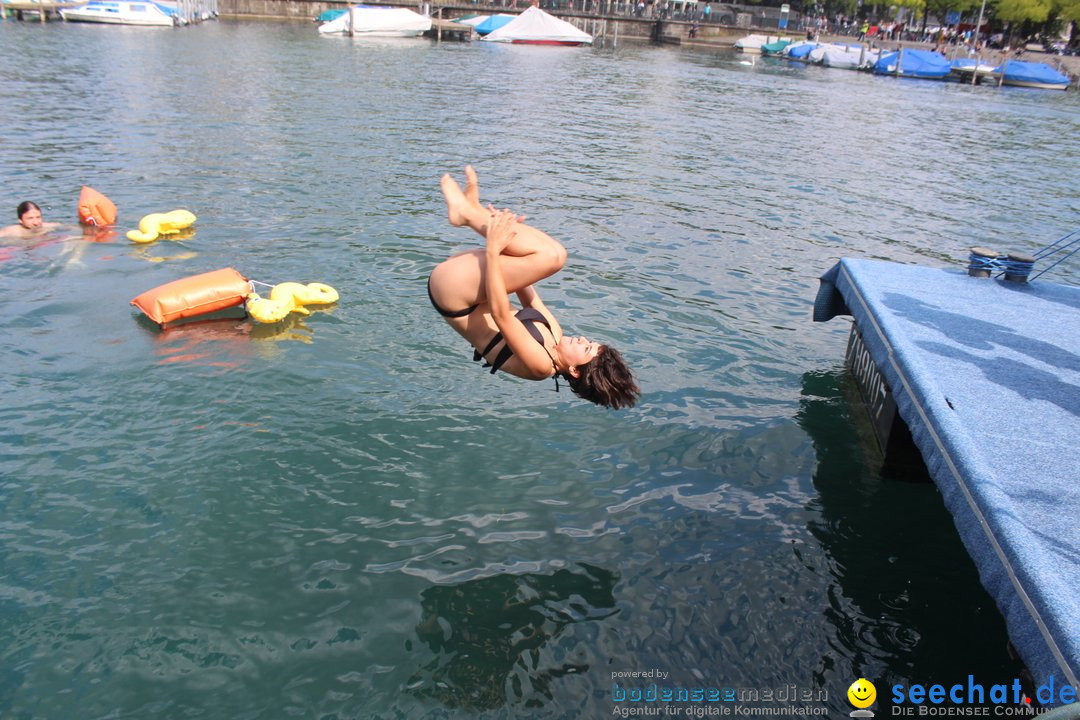 54. Zuercher Limmatschwimmen: Zuerich - Schweiz, 18.08.2018