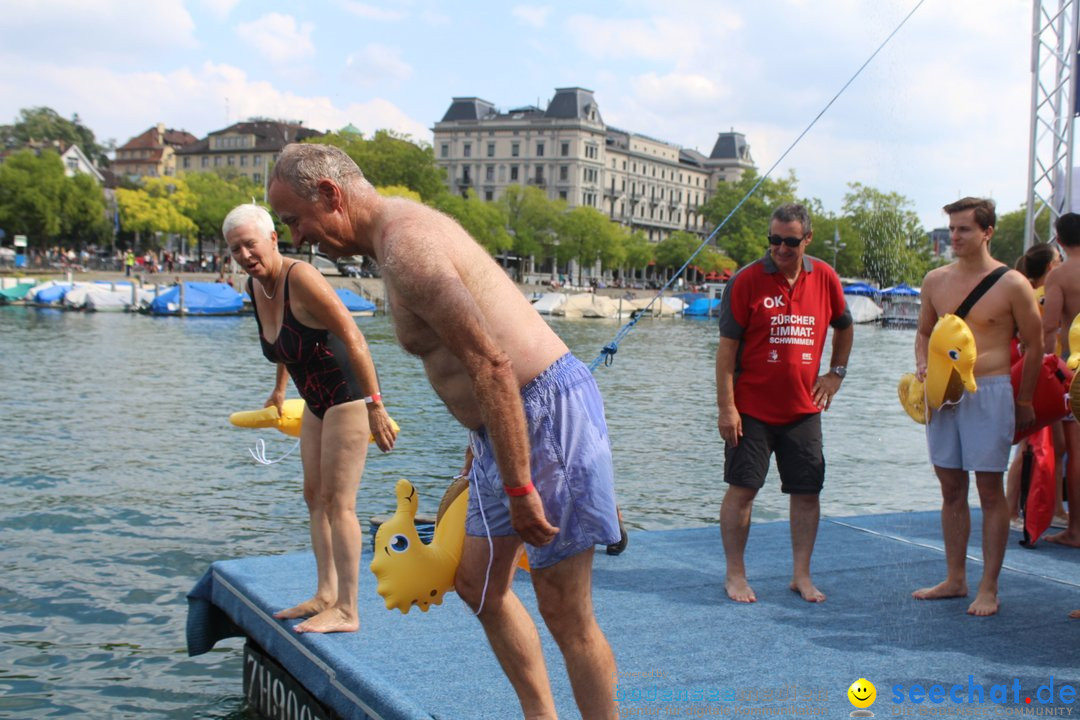 54. Zuercher Limmatschwimmen: Zuerich - Schweiz, 18.08.2018