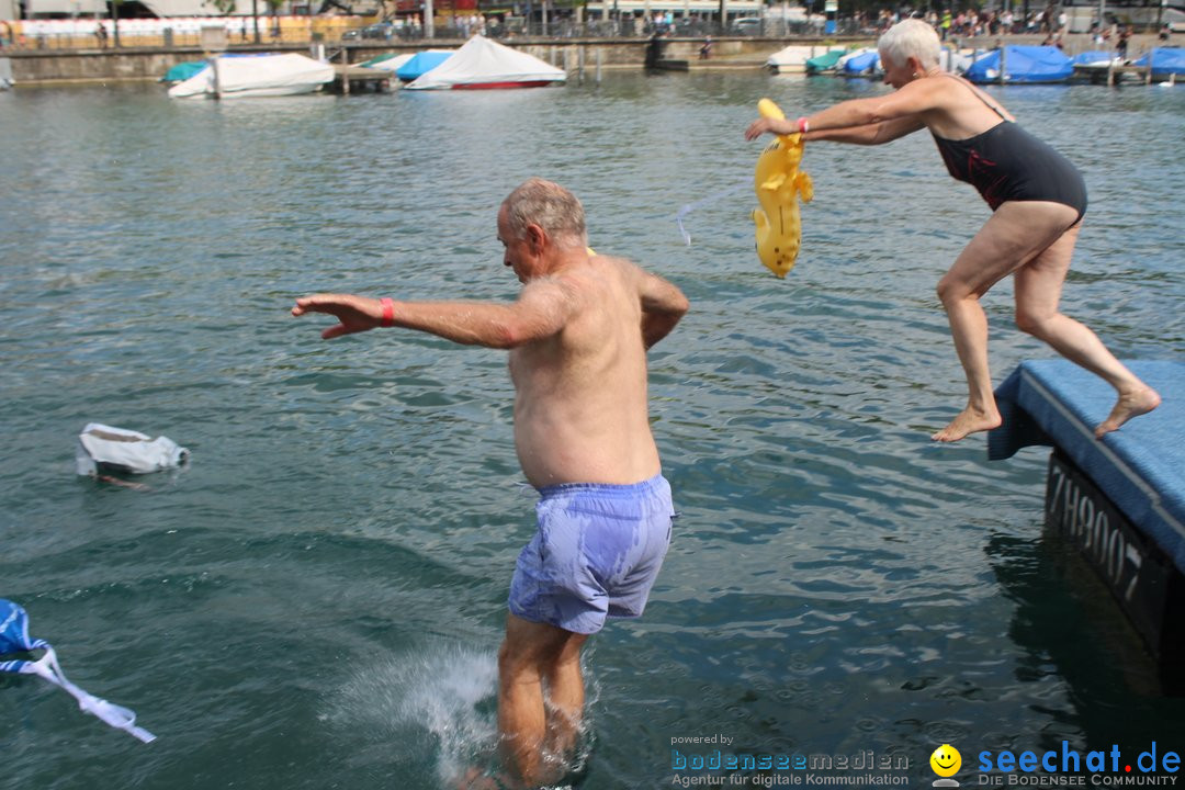 54. Zuercher Limmatschwimmen: Zuerich - Schweiz, 18.08.2018