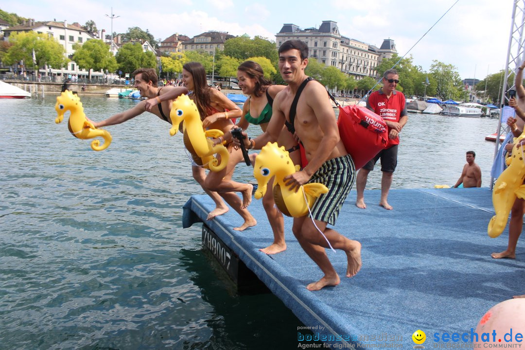 54. Zuercher Limmatschwimmen: Zuerich - Schweiz, 18.08.2018